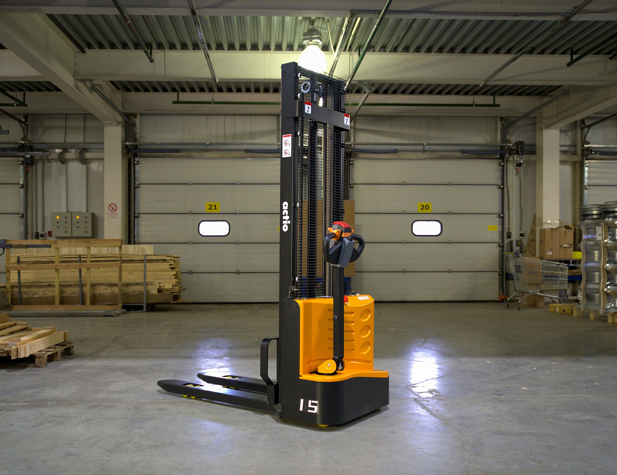 Электроштабелер ACTIO CL1535JB (1,5 тонны)